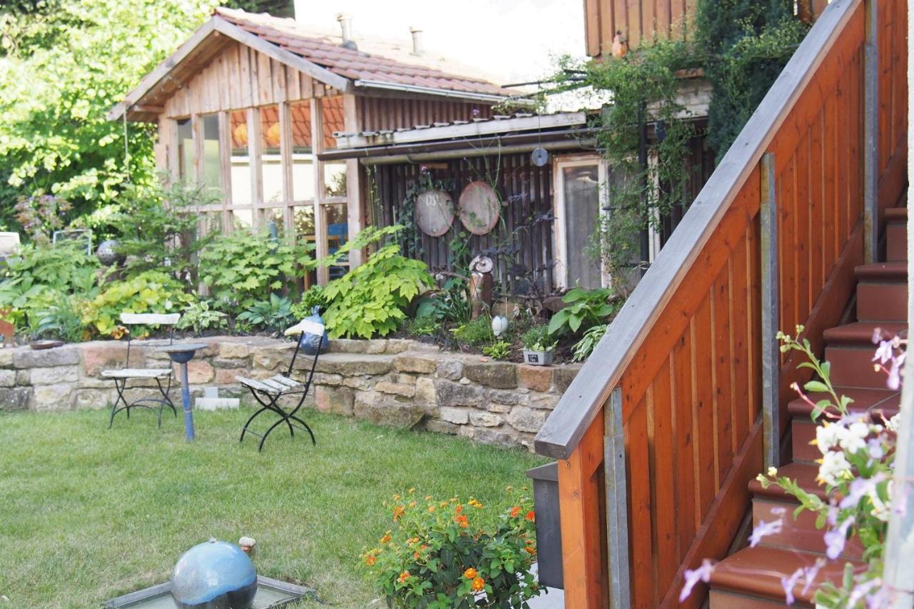 Ferienwohnung Seidenfaden Karlstadt Exterior foto